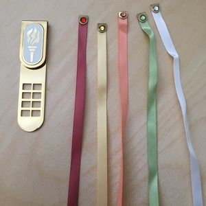 LDS Young Women Colorful Bible Marker with Gems